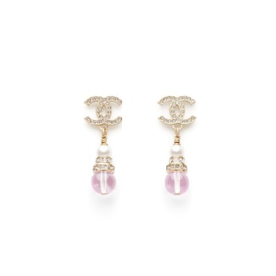 CHANEL PEARL CC EARRINGS 